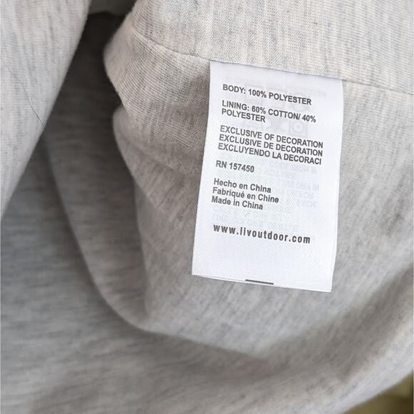 LIE Life Integrity Earth Warm Green Jersey Lined Hooded Jacket, size XL - Picture 5 of 6